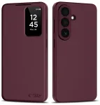 Tech-Protect Smart Wallet raamatut&uuml;&uuml;pi telefoni &uuml;mbris Samsung Galaxy S26 (S942) lilla