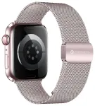Forcell F-Design FA14 nutikella rihm Apple Watch (42/44/45/46/49 mm) jaoks | roostevaba teras | roosa