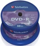 DVD+R AZO Verbatim toorikud 4.7GB 16x 50-ne spindlis