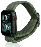 Beline Textile nutikella rihm Apple Watch (38/40/41 mm) jaoks | nailonist | roheline