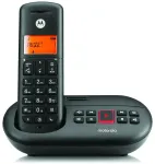 Juhtmeta telefon automaatvastajaga Motorola E211 must