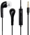 Samsung EHS64AVFBE Wired Headphones Mini Jack 3.5mm Stereo Hi-Fi (Bulk - Replacement Packaging) - Black