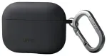 UNIQ Nexo Case AirPods Pro 2 gen + Ear Hooks Silicone charcoal grey