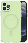 TEL PROTECT MagSilicone telefoni &uuml;mbris MagSafe toega iPhone 11 Pro roheline