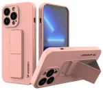 Wozinsky Kickstand telefoni &uuml;mbris alusega iPhone 13 mini roosa