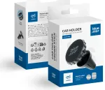 Magnetic car phone holder Blue Star Crown air vent black