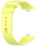 Telcon nutikella rihm Xiaomi Mi Band 8 Pro jaoks | silikoonist | kollane