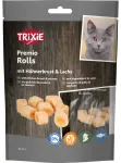 Maiuspalad kassidele - Trixie Premio Rolls with Chicken Breast & Salmon, 50 g