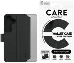 Etui CARE by PanzerGlass Feature Wallet   Kickstand do Samsung Galaxy S25 czarny
