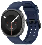 Tech-Protect Silicone Air nutikella rihm Galaxy Watch 8/9/Classic (40/44/46 mm) jaoks | silikoonist | tumesinine