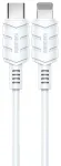 iKaku KSC-710 Lightning Smart kiirlaadimis- ja andmeedastuskaabel 1.2m White