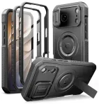 Tech-Protect Kevlar telefoni &uuml;mbris MagSafe toega iPhone 18 Pro | iPhone 17 Pro must