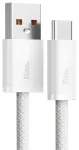 Baseus CALD000602 Dynamic Series andmeedastus- ja laadimiskaabel | USB-A kuni USB-C | 100W | 1m | valge