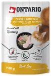 Canned cat food - Ontario Herb Chicken with Ham, Rice and Rosemary, 80g