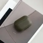 UNIQ Terra Case AirPods Pro Genuine Leather olive