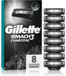 Gillette Mach3 Carbon Replacement Blades 8 Pieces