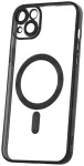 Color Chrome telefoni &uuml;mbris MagSafe toega iPhone 14 must