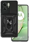 Kaitse&uuml;mbris Slide Camera Armor Case mudelile Motorola Edge 40 5G, must