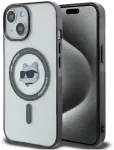 Karl Lagerfeld KLHMP15SHCHNOTK iPhone 15 6.1" transparent hardcase IML Choupette`s Head MagSafe