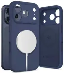 TECH-PROTECT SILICONE telefoni &uuml;mbris MagSafe toega iPhone 17 Pro sinine