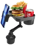 Car table with phone holder CP12 black