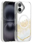 Epoxy Mag phone case with MagSafe support for iPhone 17 white
