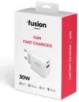 Fusion Accessories Fusion Energy reisilaadija | 30W | PD, QC, PPS | USB-C, USB-A | valge