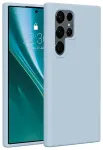 Etteri silikoonist &uuml;mbris Samsung Galaxy S24 Ultra jaoks, helesinine