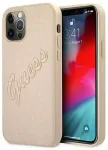 &Uuml;mbris Guess GUHCP12MRSAVSLG iPhone 12|12 Pro 6.1" kuldne k&otilde;va Saffiano Vintage Script