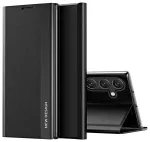 Sleep Case Pro raamatut&uuml;&uuml;pi telefoni &uuml;mbris alusega Samsung Galaxy S24 FE (S721) must