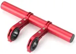 Bike holder handlebar extension red