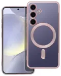 Electro Mag telefoni &uuml;mbris MagSafe toega Samsung Galaxy S24 (S921) roosa
