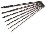Pikad puidupuuride komplekt 4-12mm 300mm 7tk