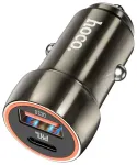 HOCO Z46A autolaadija | 20W | PD, QC | USB-C, USB-A | hall