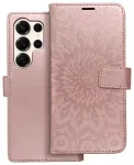 MEZZO mandala raamatut&uuml;&uuml;pi telefoni &uuml;mbris Samsung Galaxy S25 Ultra (S938) roosa
