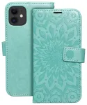 MEZZO mandala raamatut&uuml;&uuml;pi telefoni &uuml;mbris iPhone 11 roheline