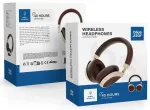 Wireless headphones Blue Star BH06 brown