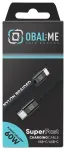 OBAL:ME andmeedastus- ja laadimiskaabel | USB-C kuni USB-C | 60W | 1m | must