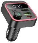 HOCO auto FM saatja bluetooth 2 x USB A + Type C PD QC3.0 20W E85 must