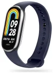 Tech-Protect IconBand nutikella rihm Xiaomi Smart Band 8/8 NFC jaoks | silikoonist | tumesinine
