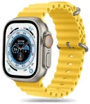 Tech-Protect IconBand Pro nutikella rihm Apple Watch 4/5/6/7/8/9/SE/Ultra 1/2 (42/44/45/49 mm) jaoks | plast | kollane