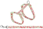 Kitsarrakmed ja rihm kassidele - Trixie Cat harness with lead, flower power, 35&ndash;59 cm/13 mm