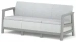 Aiadiivan kolmekohaline Scandi Linea 3-kohaline diivan helehall/tumehall