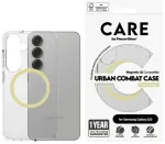 Etui CARE by PanzerGlass Flagship Urban   Combat Chardonnay QI do Samsung Galaxy S25 przezroczysty