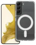 Clear Mag telefoni &uuml;mbris MagSafe toega Samsung Galaxy S22 (S901) l&auml;bipaistev