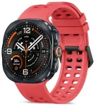 Tech-Protect Silicone Air nutikella &uuml;mbris Samsung Galaxy Watch Ultra 1/2 (47 mm) jaoks | punane