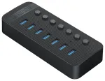 Orico CT2U3-7AB USB-jaotur | USB-A kuni 7x USB 3.0 | must