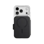 AmazingThing Titan Pro Lens Flip Set rahakoti ja raamatut&uuml;&uuml;pi telefoni &uuml;mbris MagSafe toega iPhone 18 Pro Max must