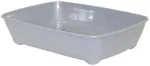 Cat litter tray : Magic Cat Litter Tray Economy 42*31*13cm, grey