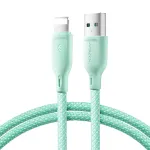 Joyroom Multi-Color Series S-A34 data transfer and charging cable | USB-A to Lightning | 15W | 1m | green